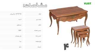 لیست ۷ مدل میز عسلی مربع به همراه اطلاعات کامل هر مدل برای خانه‌های شیک و کلاسیک