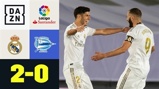 خلاصه بازی رئال مادرید 2 - آلاوز 0 از هفته 35 لالیگا اسپانیا