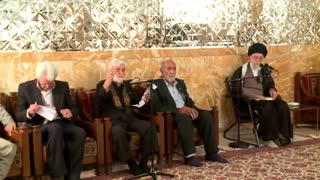 شعرخوانی استاد سید رضا موید در خصوص واقعه گوهرشاد در محضر رهبر انقلاب