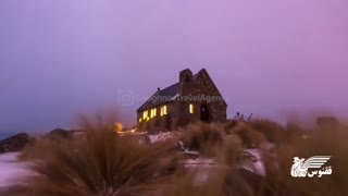 تماشای اعماق کهکشان راه شیری کنار دریاچه تکاپو نیوزلند!‌ | آژانس ققنوس