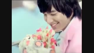 تبلیغ فوق العاده کیوت لی مین هو و پارک شین هه