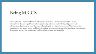 MRICS