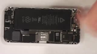 آموزش تعویض باتری آیفون iPhone 5S-امداد موبایل