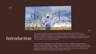 Construction Management Courses