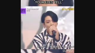 ★اجرای Your eyes tell از بی تی اس ★●توضیحات●