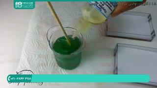 آموزش ساخت صابون به شکل پول و کیف پولی