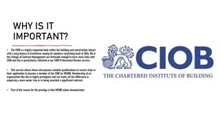 CIOB Professional Review Example Pdf