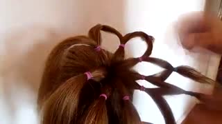 آموزش مدل مو بچه گانه دختر شینیون کشی- مومیس مرجع و مشاور مو