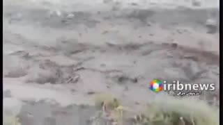 تصاویری از سیل و آبگرفتگی معابر و منازل در استان آذربایجان شرقی