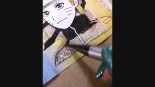 نقاشی ناروتو روی پول اوتاکو است دیگر