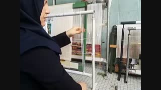 آموزش قالی بافی