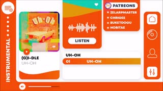 بی کلام آهنگ OH UH جی ایدل