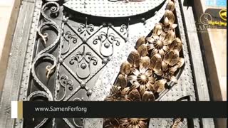 پروژه درب دسته گل؛شاهکاری دیگر از ثامن ,بزرگترین تولیدکننده قطعات فرفورژه درجهان