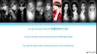 boy with love ورژن بی تی اس و بلک پینک