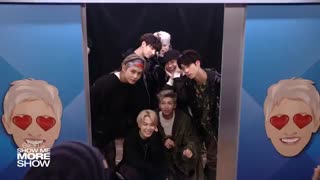 سوپرایز شدن فن های بی تی اس در برنامه الن شو Ellen show 2017 ( زیرنویس فارسی ) + درخواستی