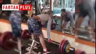 تمرینات سخت و حرفه‌ای عقاب آسیا در 54 سالگی