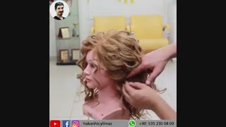 آموزش مدل مو دخترانه ساده فر- مومیس مرجع و مشاور مو