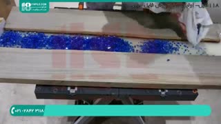 آموزش ساخت میز رزینی شب نما