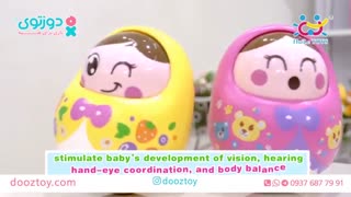 معرفی جغجغه Tumbler Doll 979(هالی تویز)