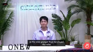 SHINee Onew Vlive, today(200721)- eng sub