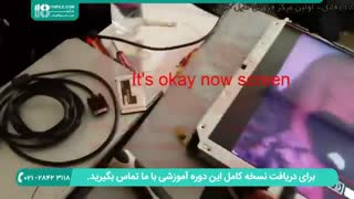 عیب یابی مشکل صفحه نمایش تلویزیون LED