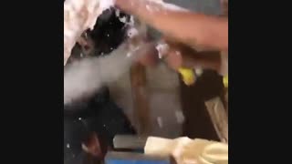 جشن تولد به سبک ما پسرا این جوریه