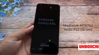 آنباکس گوشی سامسونگ  Galaxy A10s