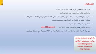 طراحی سیستم راهگاهی قالب ریخته گری