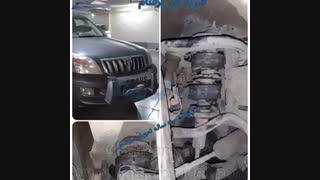 تست درایو خوروهای مختلف بعد  از نصب ضربه گیر برسام