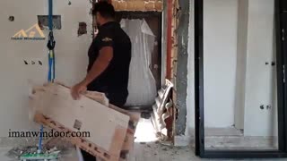 نصب درب ضد سرقت - ایمان ویندور