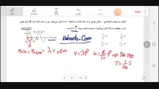 آموزش فیزیک3 فصل3 - نقش موج- تست1