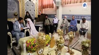 پیوند آسمانی زوج های جوان در حرم حضرت معصومه