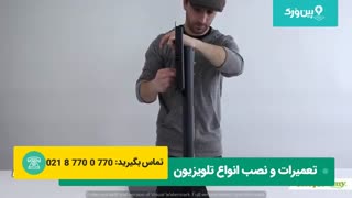 آموزش کامل نصب تلویزیون بر روی استند | در چند مرحله
