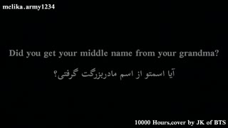 کاور جدید جونگ کوک از آهنگ hours 10000 با زیرنویس فارسی چسبیده