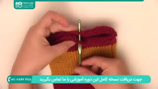 بافت شالگردن ساده برای شیک پوشان