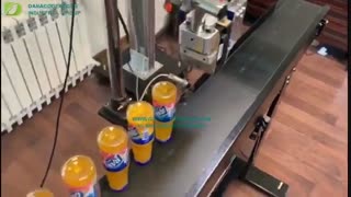 چاپ روی بطری رانی با جت پرینتر اتوماتیک مدل DCN 820