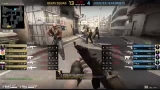 مسابقه csgo سطح Gold،  بین دو تیم  Death Squad   و Punisher