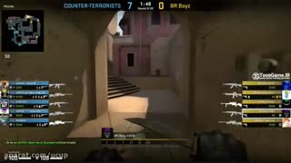 مسابقات csgo سطح gold بین دو تیم Necro و  BRBoyz