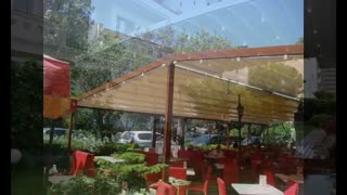 جدیدترین سیستم حیاط رستوران، جدیدترین سقف جمع شونده تراس، بهترین سقف کافه رستوران.09123940428. خیمه عربی، خیمه مراکشی