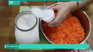 طرز تهیه ی مربا - مربای هویج