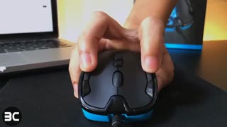 آنباکس موس گیمینگ لاجیتک Logitech G300s