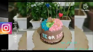 کیک خانگی حلما_بستان آباد