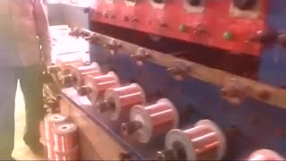 فیلم مراحل تولید سیم مسی