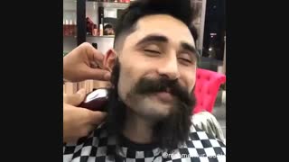 آموزش اصلاح ریش مردانه با ماشین ریش تراش 09123019243