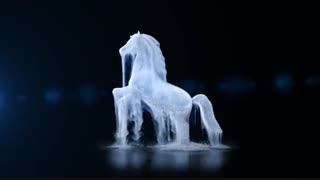 دانلود رایگان پروژه اماده نمایش لوگو اسب سفید