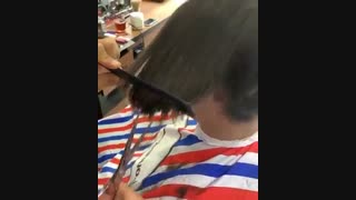 آموزش کوتاهی موی بلند مردانه 09123019243