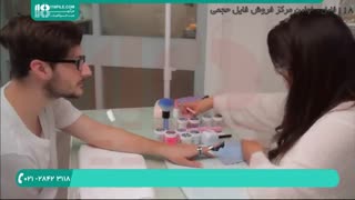 روش کاشت ناخن با فرمر با ویژگی درخشندگی در تاریکی
