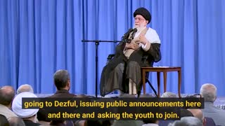 Ayatollah Khamenei in the war fronts