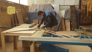 ساخت جعبه برای بسته بندی ماکت آینه ای عروس و داماد