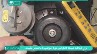 تشخیص عیب موتور ایندوسر کوره کولرگازی کوچک
